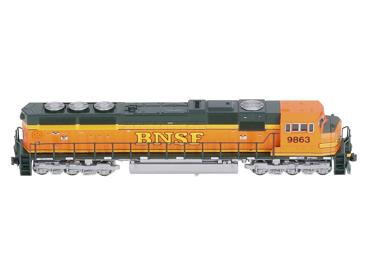 Kato 176-6311 N BNSF SD70MAC Diesel Locomotive #9863