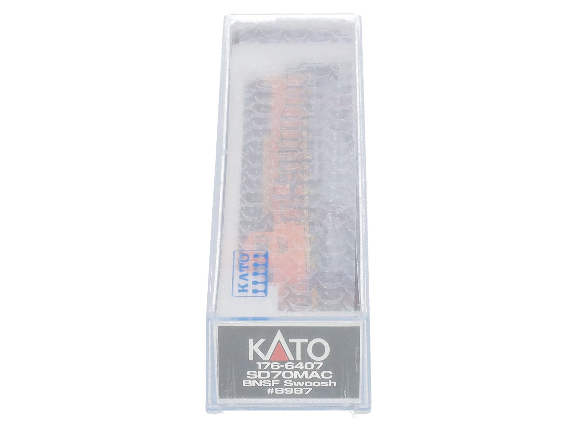 Kato 176-6407 N Burlington Northern Santa Fe SD70MAC Diesel Locomotive #8987