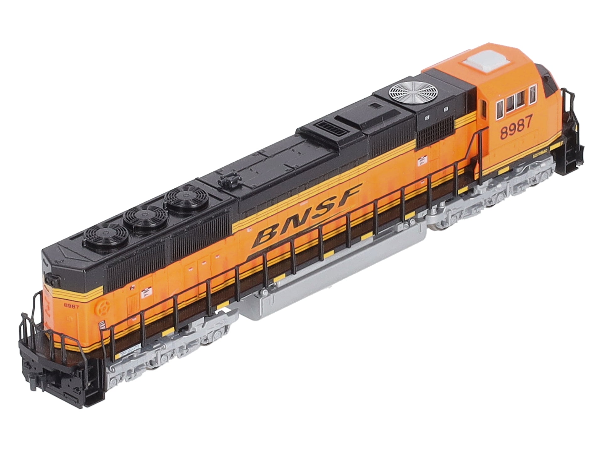 Kato 176-6407 BNSF SD70MAC Diesel Locomotive #8987 – Trainz