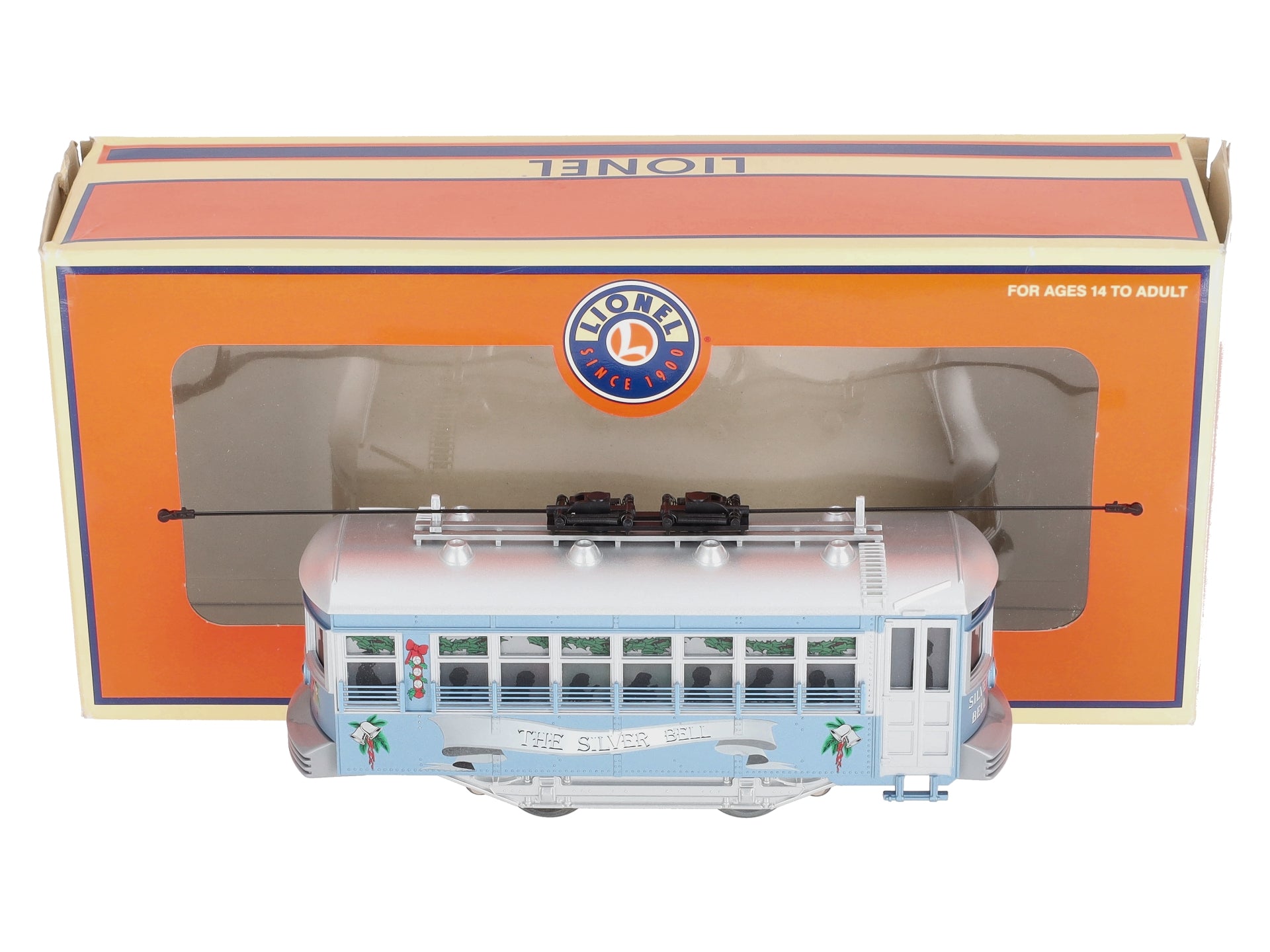Lionel 6-28446 O Gauge The Silver Bell Trolley LN/Box