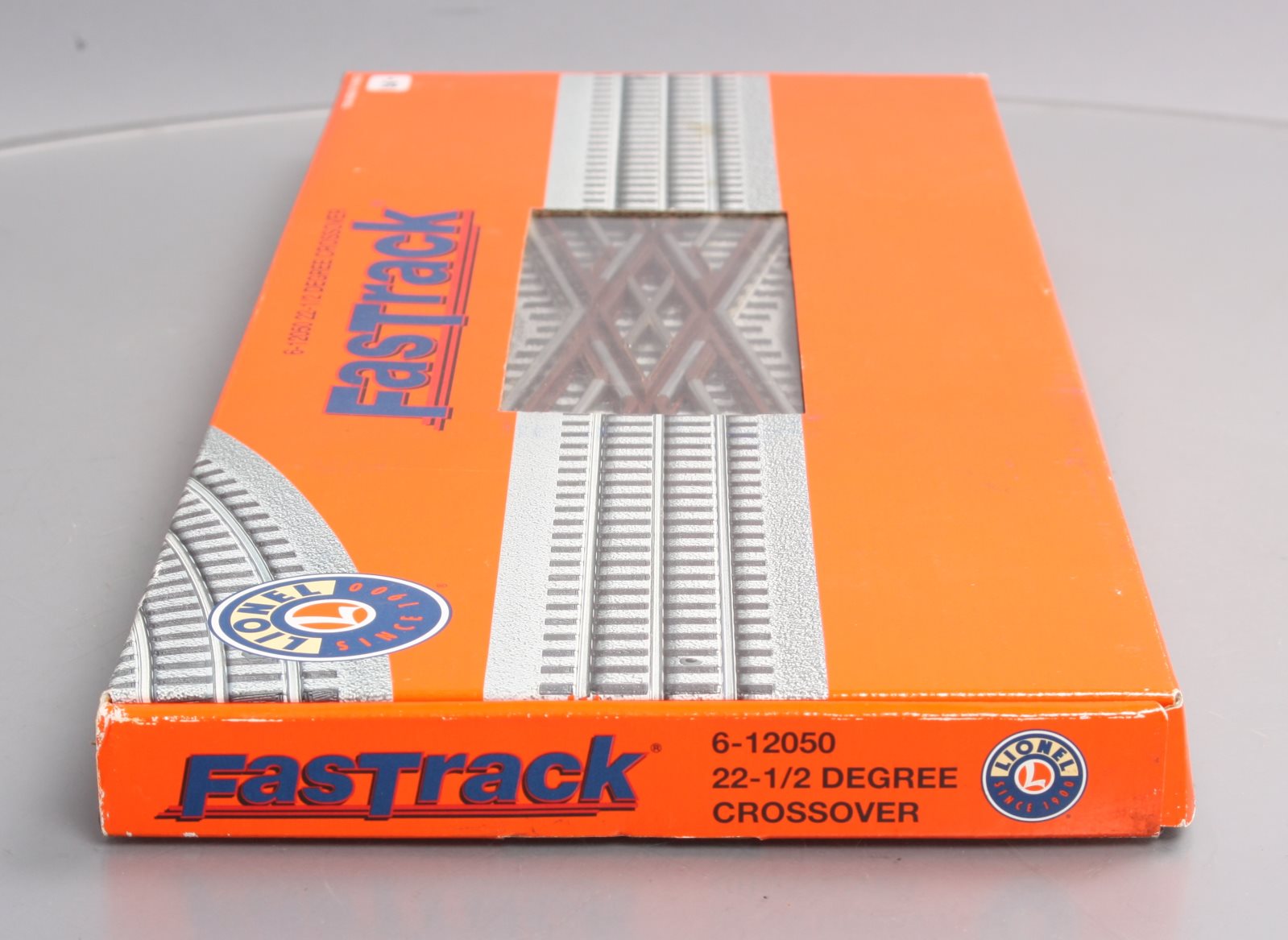 Lionel 6-12050 O Gauge FasTrack 22.5 Degree Crossover LN/Box
