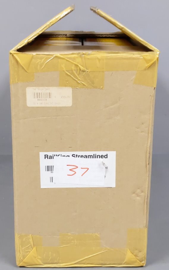 MTH 30-6139 O D&RGW RailKing O-27 Streamlined Passenger Car Set (Set of 4) LN/Box