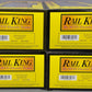 MTH 30-6139 O D&RGW RailKing O-27 Streamlined Passenger Car Set (Set of 4) LN/Box