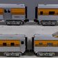 MTH 30-6139 O D&RGW RailKing O-27 Streamlined Passenger Car Set (Set of 4) LN/Box
