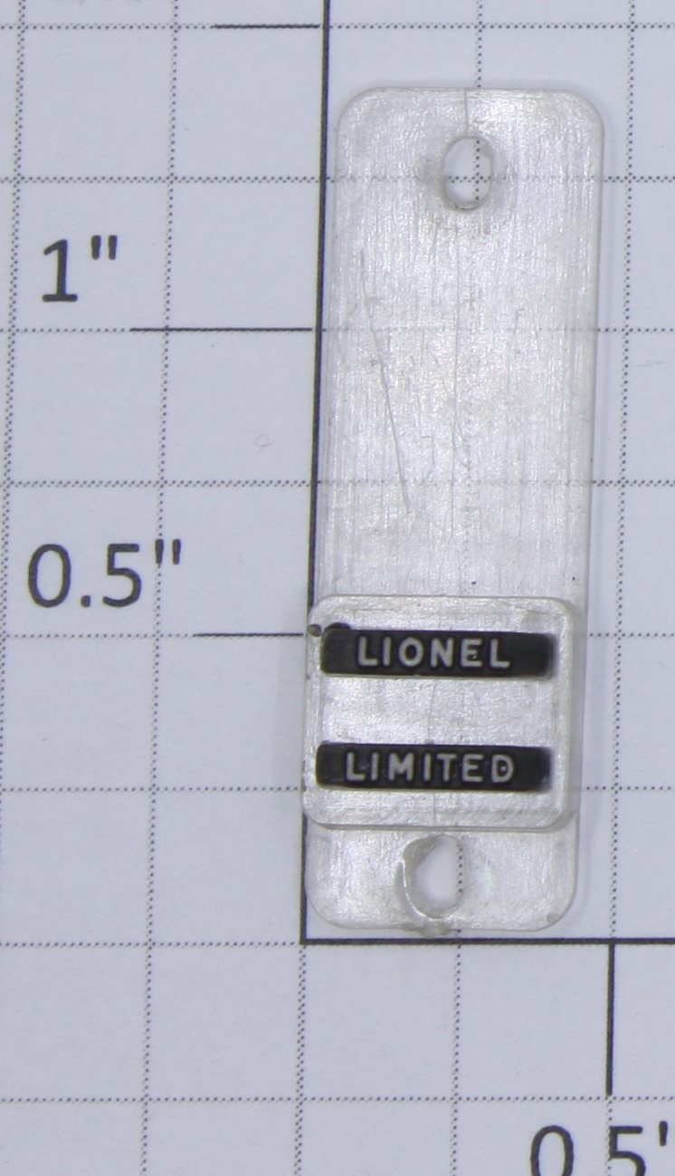 Lionel 2531-21 Passenger Door Insert Lens