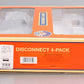 Lionel 6-85379 O Santa Fe Disconnect Work Cars Pack (4)