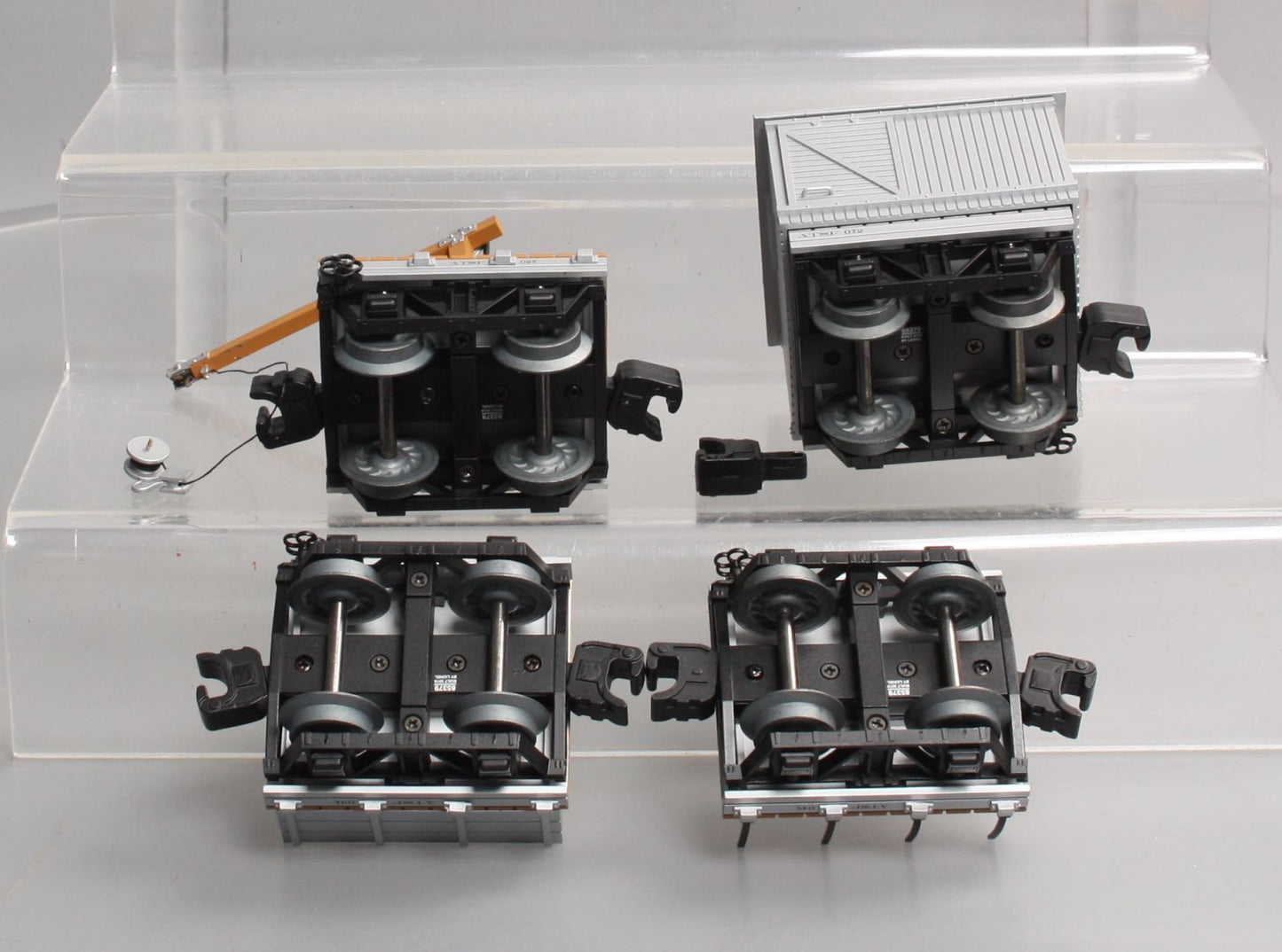 Lionel 6-85379 O Santa Fe Disconnect Work Cars Pack (4)