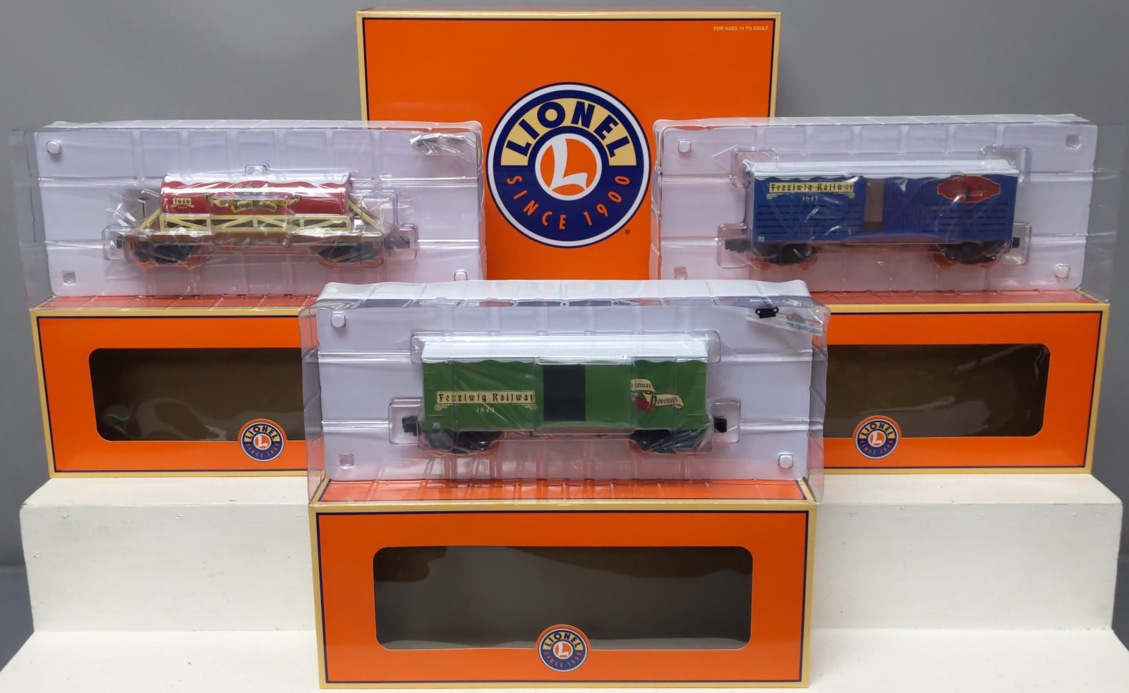 Lionel 2328460 O Christmas Olde Tyme Rollingstock (Set of 3) MT/Box