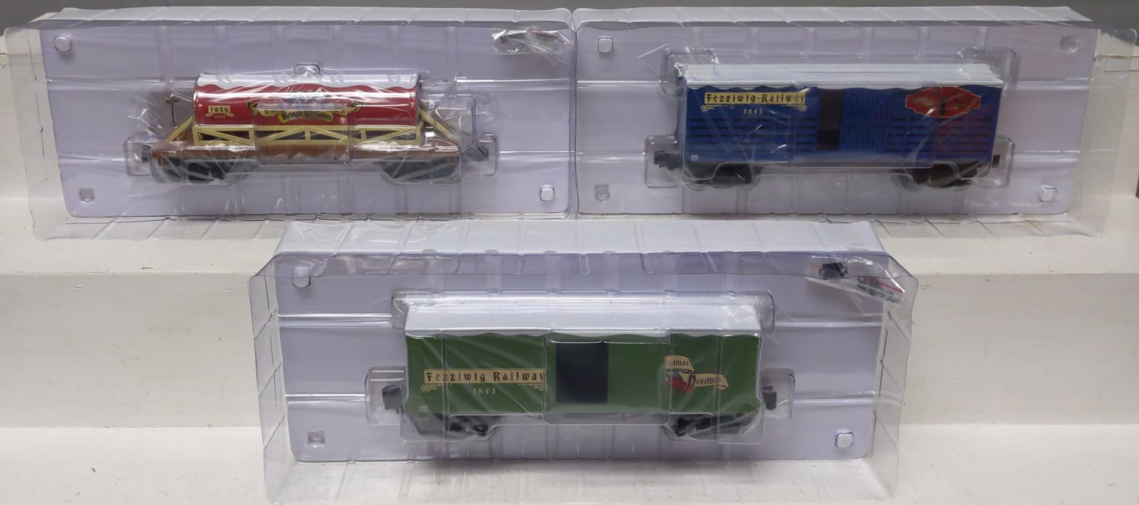 Lionel 2328460 O Christmas Olde Tyme Rollingstock (Set of 3) MT/Box