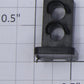 Lionel 1223-1 2 Black Plastic Free Standing Block Signal Lamp Frame