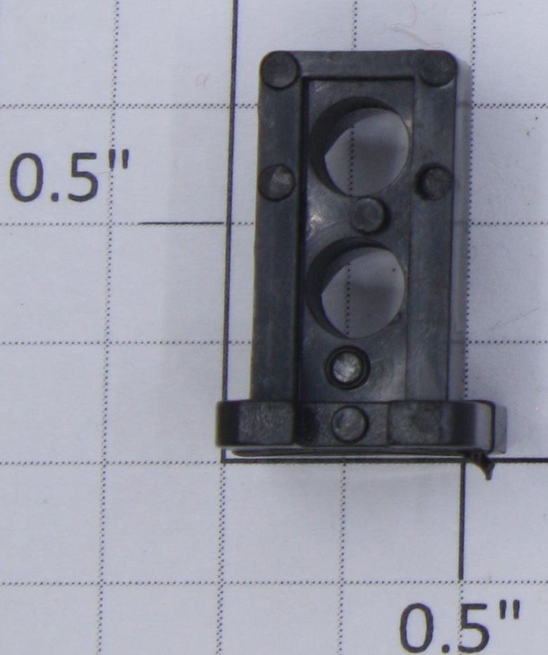 Lionel 1223-1 2 Black Plastic Free Standing Block Signal Lamp Frame
