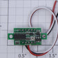 Acme DVM036A 3 Wire 3 Digit Mini Voltmeter Printed Circuit PCB