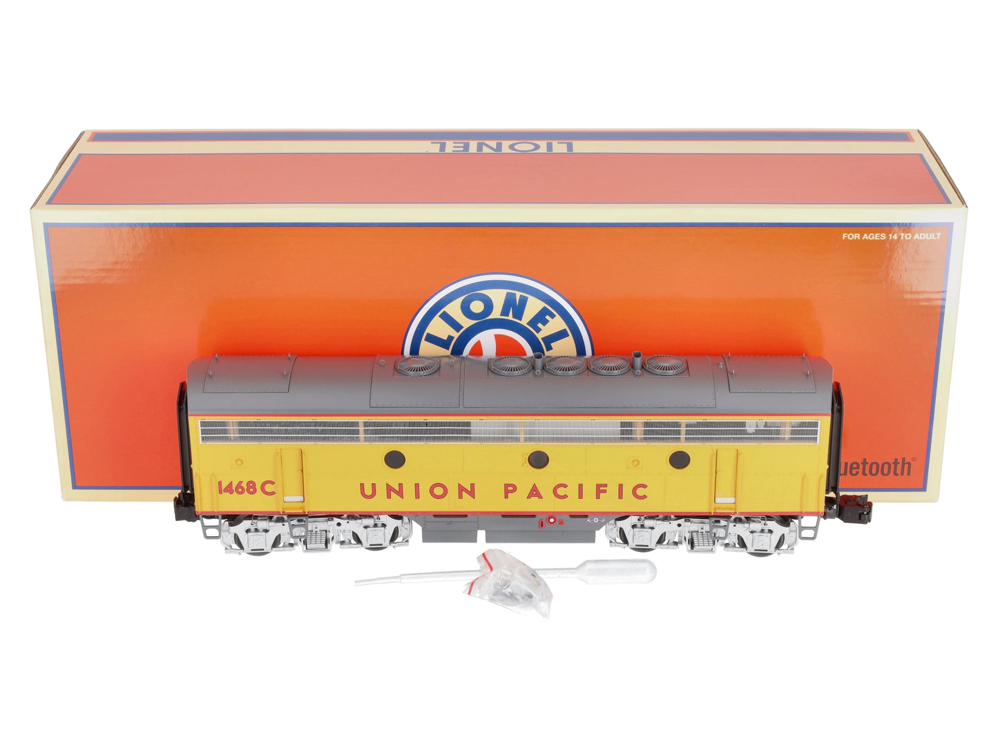 Lionel 2233859 UP Non-Powered Superbass F7B Diesel Locomotive #1468C w Legacy