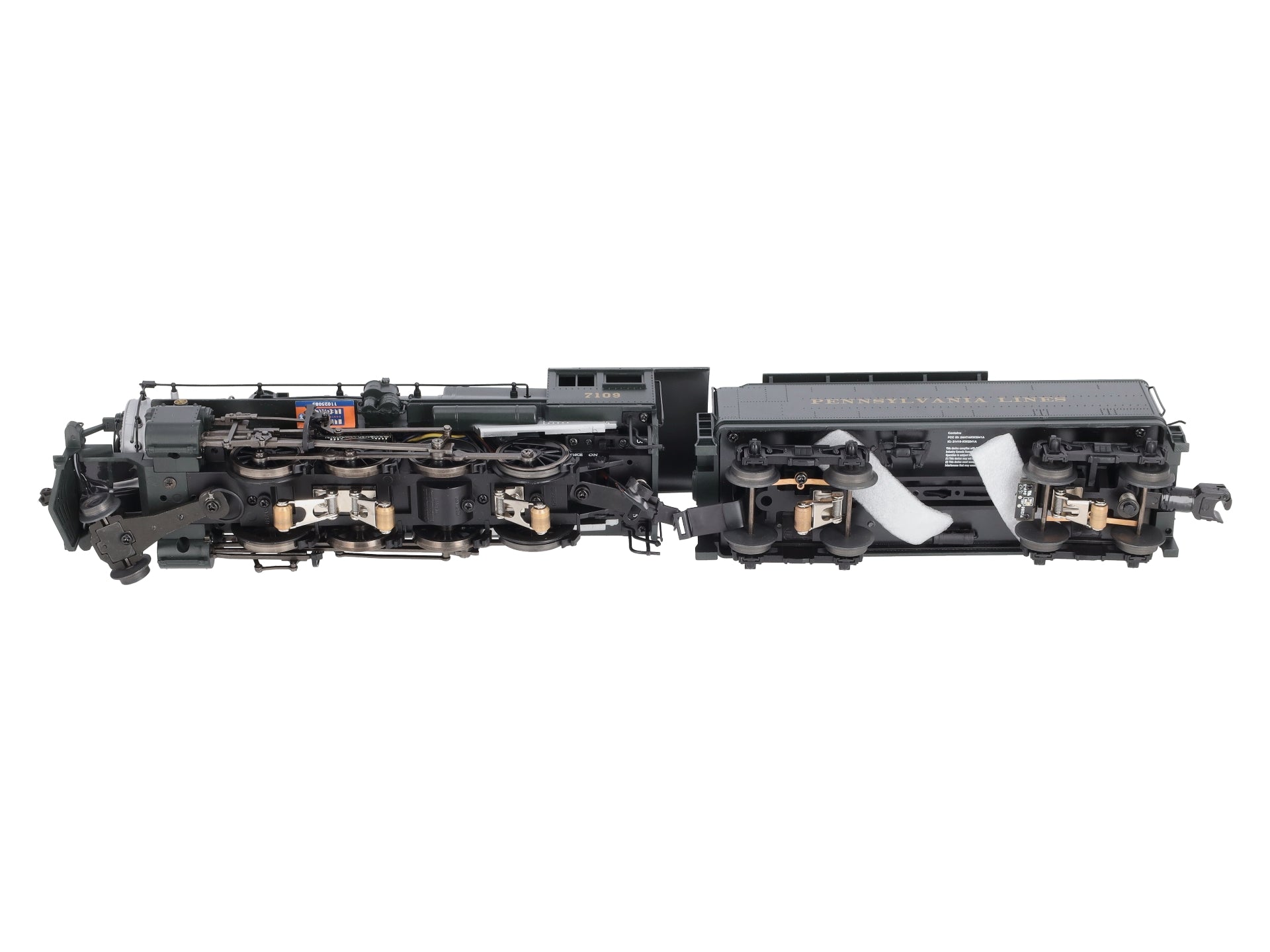 Lionel 6-85386 O BTO Pennsylvania Lines West LEGACY #7109 H-10 Steam Loco