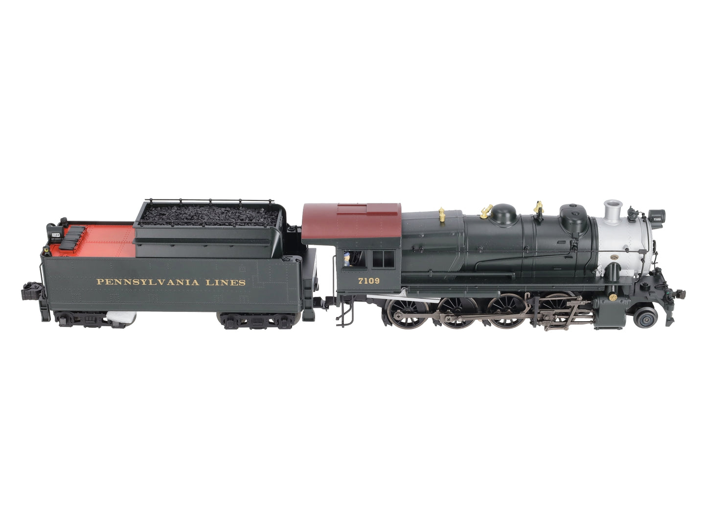 Lionel 6-85386 O BTO Pennsylvania Lines West LEGACY #7109 H-10 Steam Loco