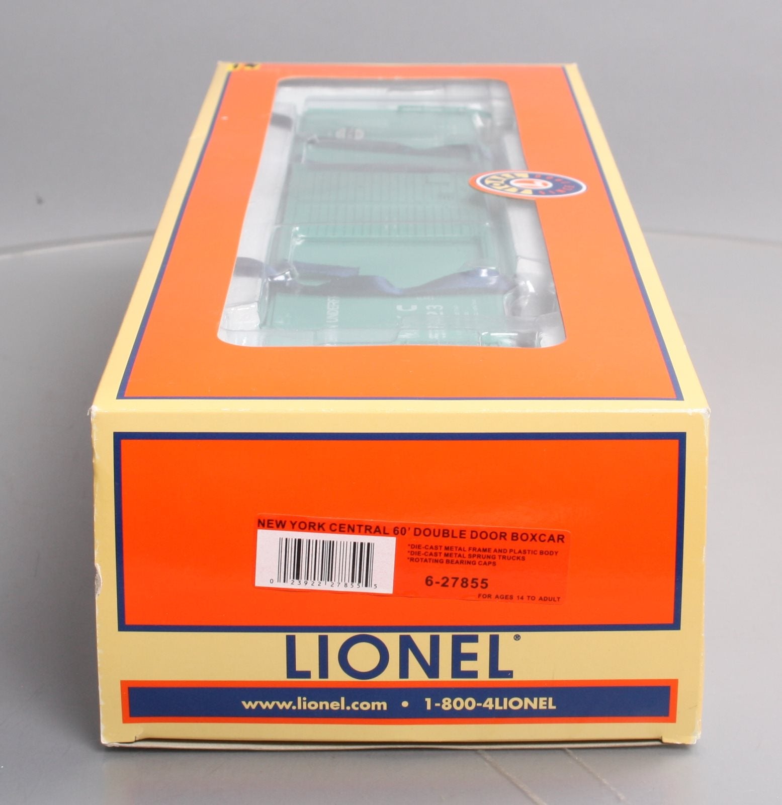 Lionel 6-27855 New York Central 60' Double-Door Boxcar