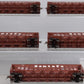 Athearn 94614 HO Santa Fe Ortner 5-Bay Rapid Discharge Hopper (Pack of 5)