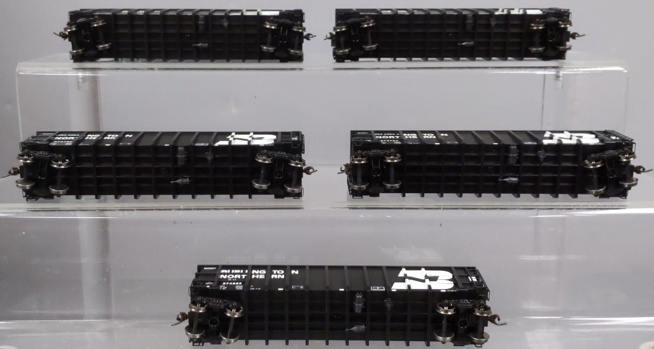 Athearn 95768 BN 85' Thrall High-Side Coal Gondola Set #2 (5 Cars)