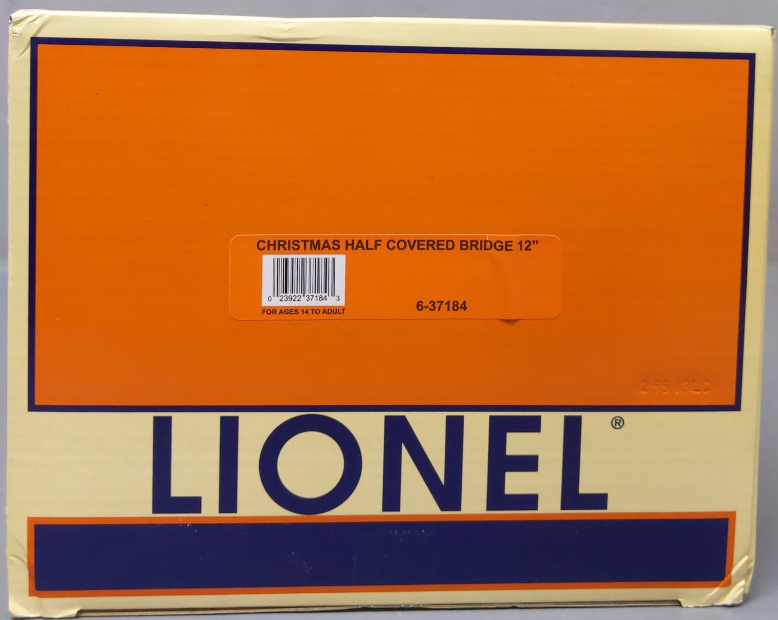 Lionel 6-37184 O Christmas Half Covered Bridge