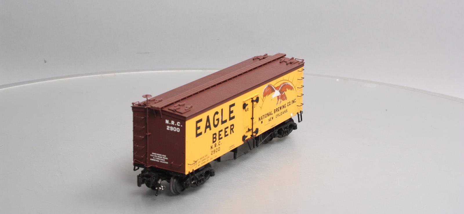 Atlas 8003-1 O Gauge Eagle Beer Refrigerator Car #2900 -3 Rail EX/Box
