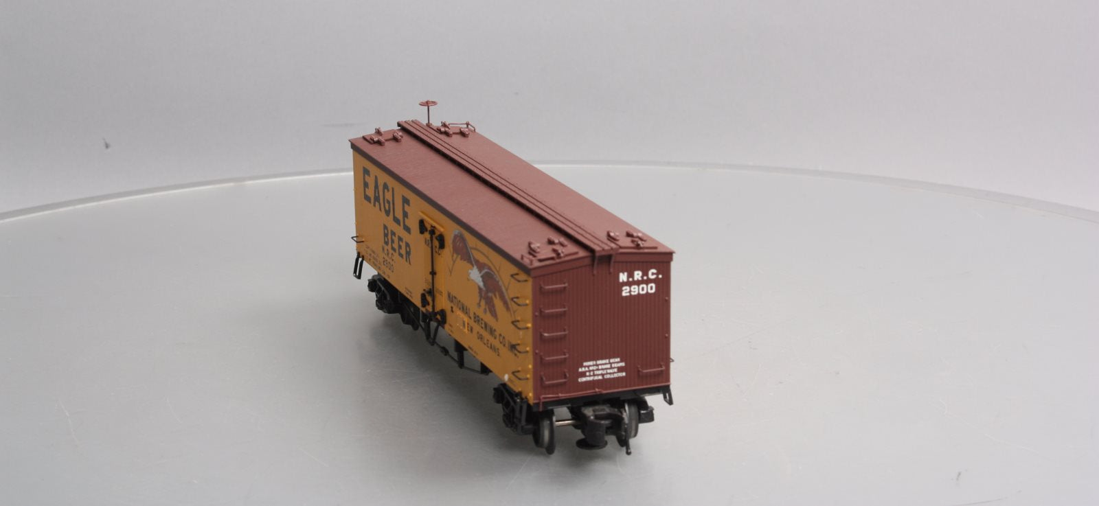 Atlas 8003-1 O Gauge Eagle Beer Refrigerator Car #2900 -3 Rail EX/Box