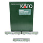 Kato 106-8703 N Scale Chicago METRA Gallery Bi-Level Commuter Train Set LN/Box