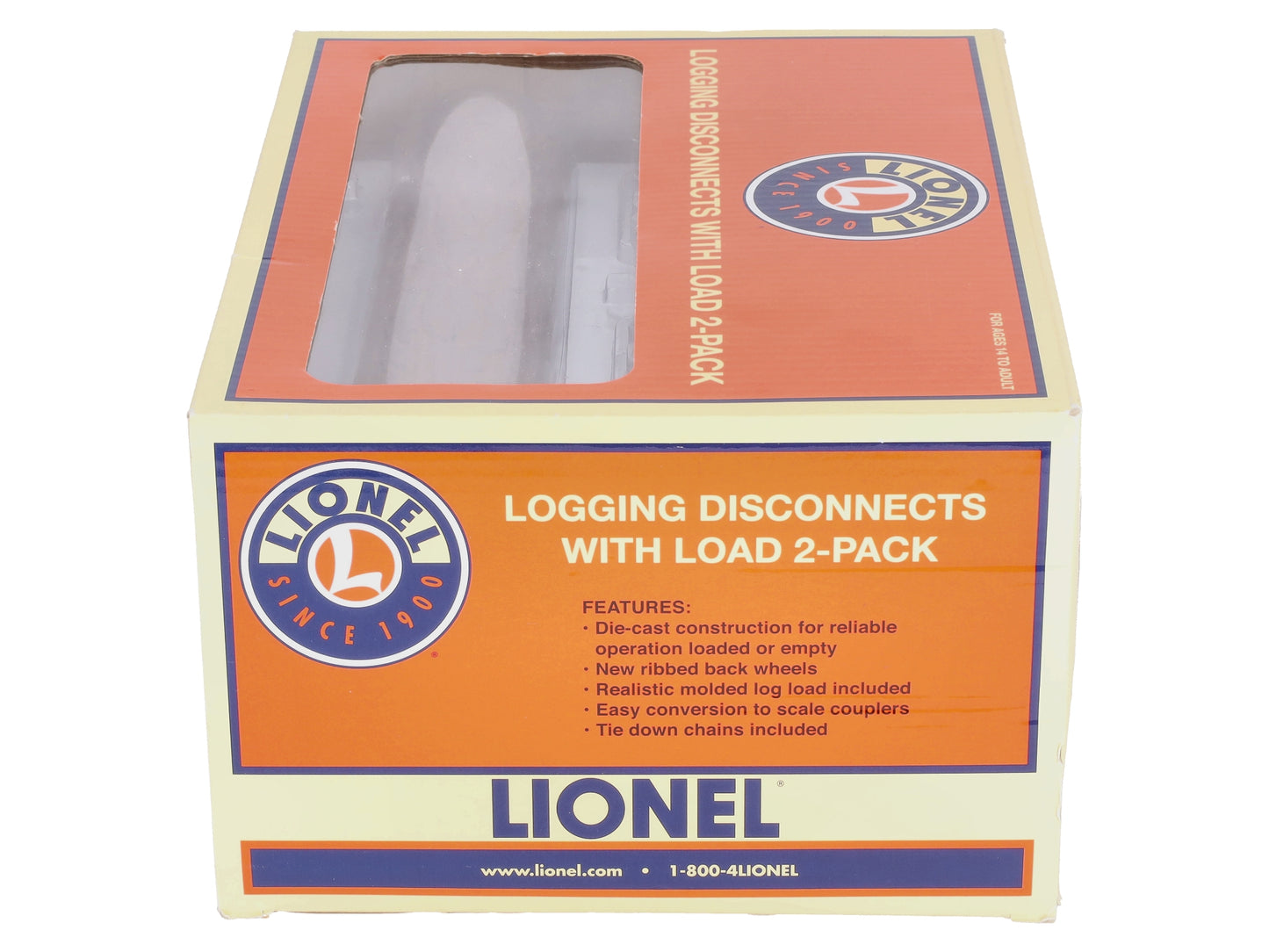 Lionel 6-84167 O Gauge Brown Logging Disconnects (Pack of 2)