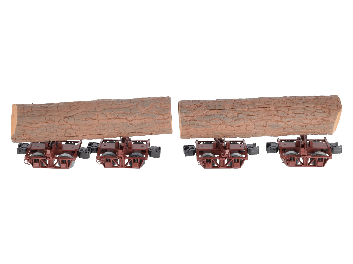 Lionel 6-84167 O Gauge Brown Logging Disconnects (Pack of 2)