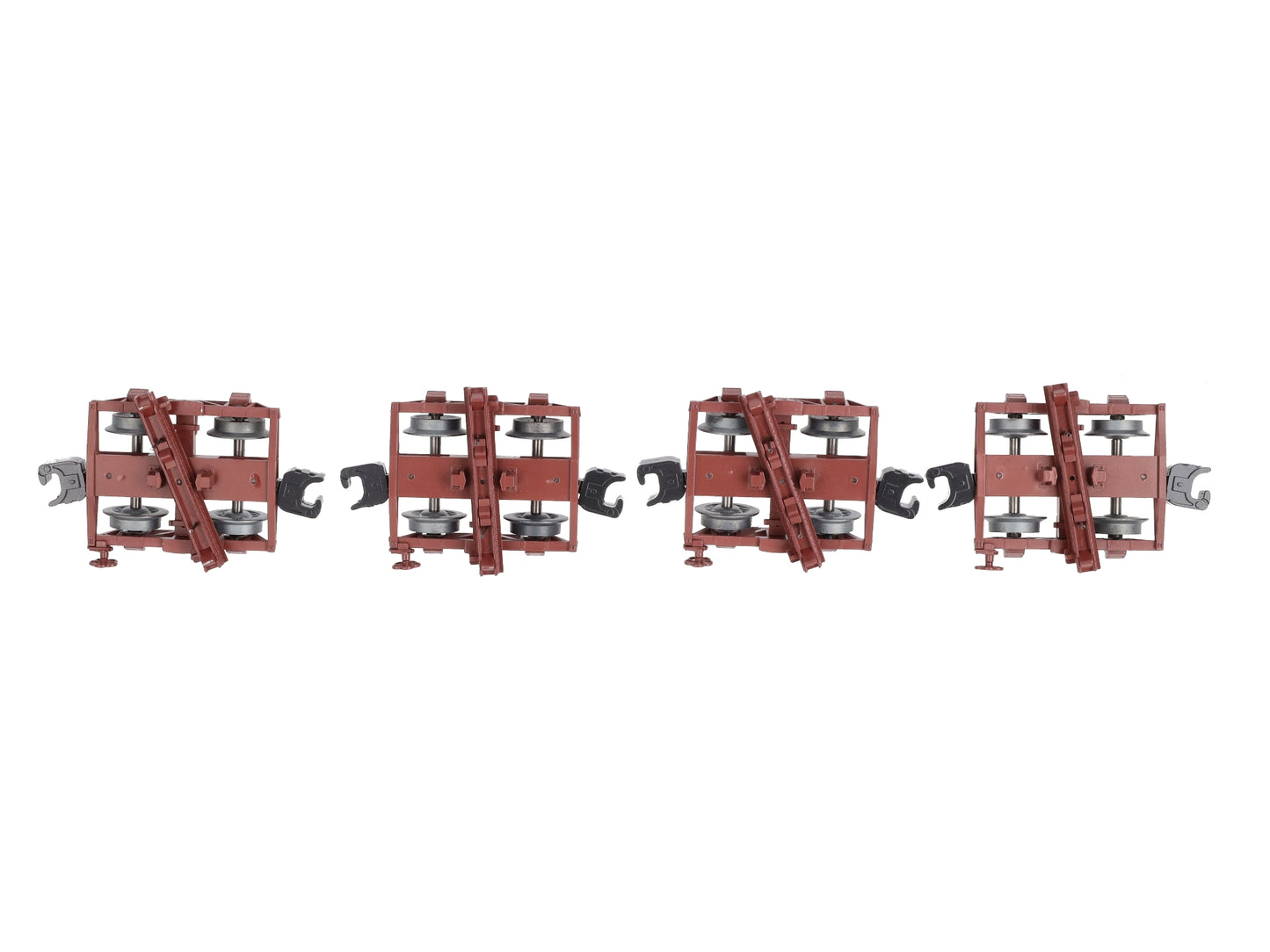 Lionel 6-84167 O Gauge Brown Logging Disconnects (Pack of 2)