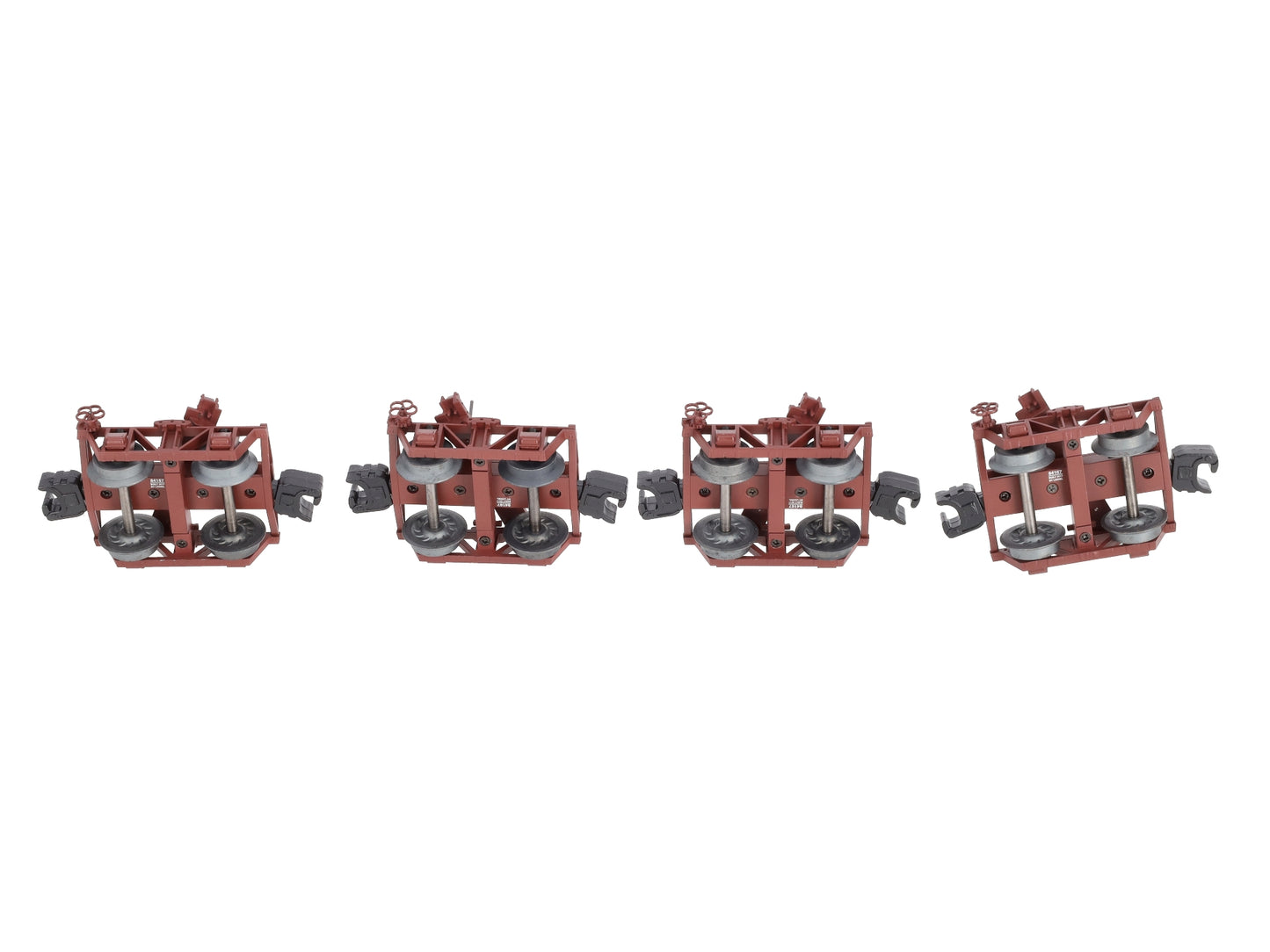 Lionel 6-84167 O Gauge Brown Logging Disconnects (Pack of 2)
