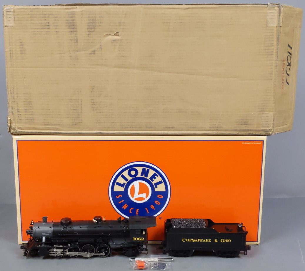 Lionel 6-11255 Chesapeake & Ohio Mikado Steam Locomotive & Tender #1062 w Legacy