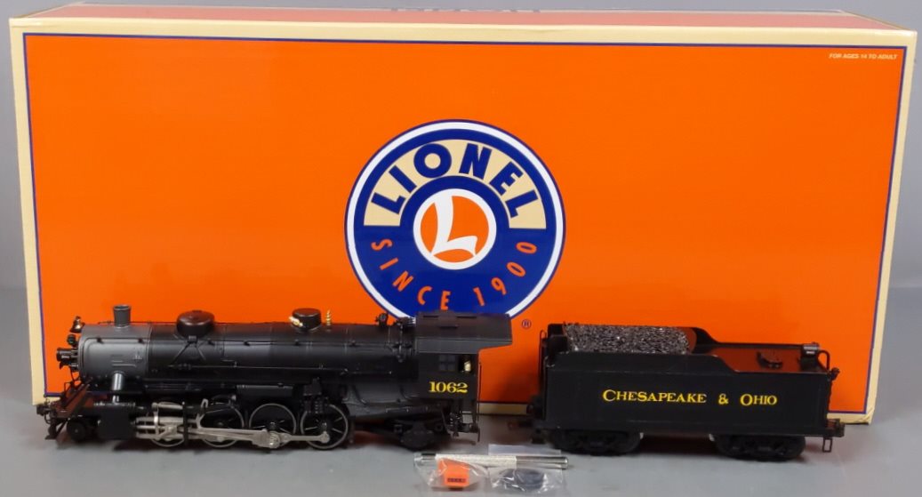 Lionel 6-11255 Chesapeake & Ohio Mikado Steam Locomotive & Tender #1062 w Legacy