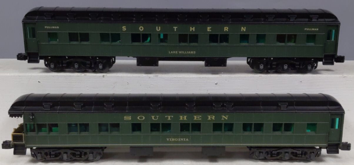 Lionel 1927490 O Gauge Southern 18" Passenger Car 2 Pack #3