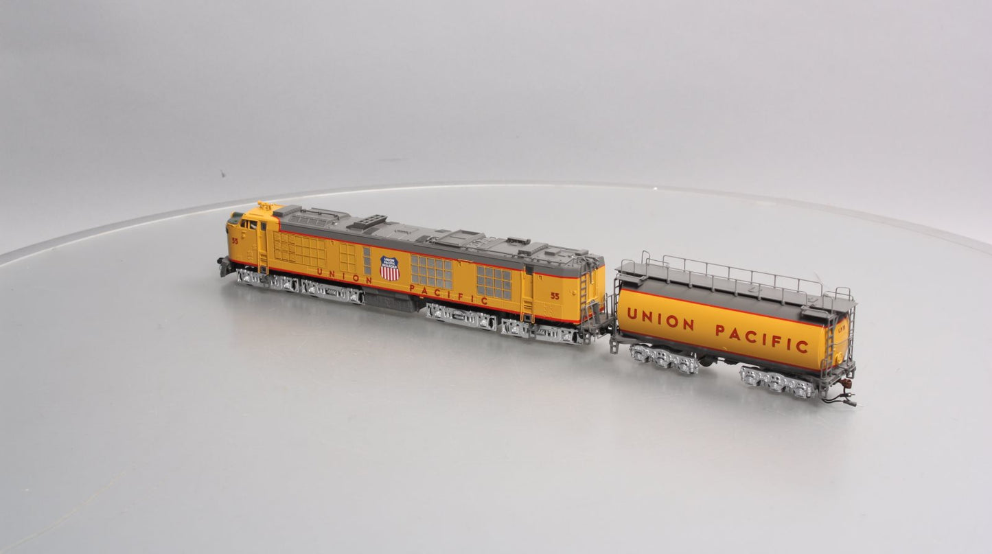 MTH 80-2133-1 HO Union Pacific 4500hp Gas Turbine & Tender Set #55 w/PS3