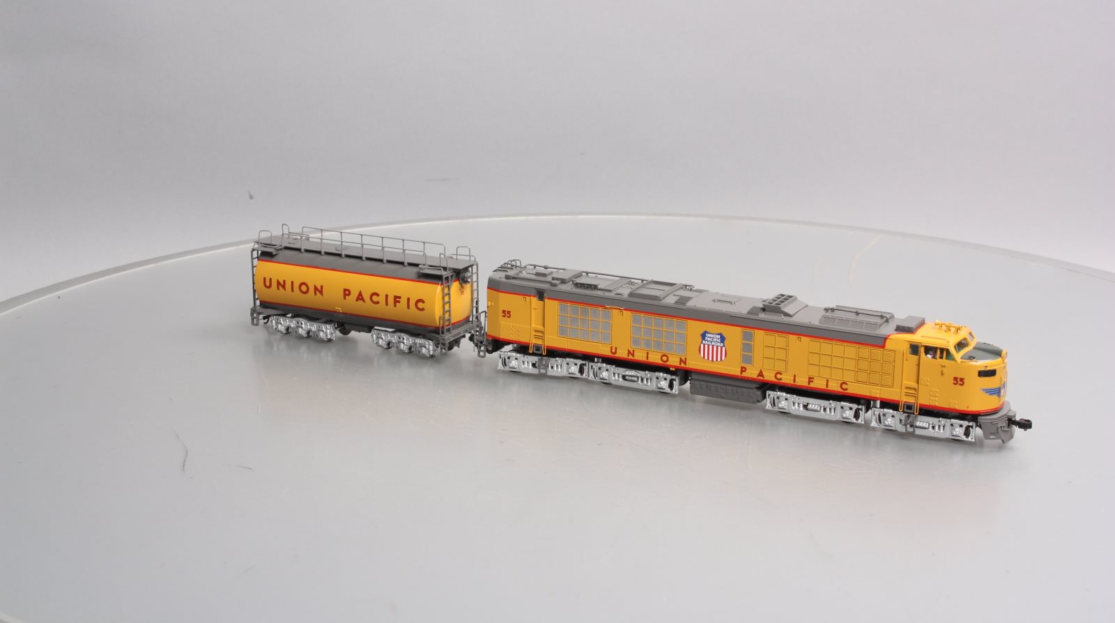 MTH 80-2133-1 HO Union Pacific 4500hp Gas Turbine & Tender Set #55 w/PS3