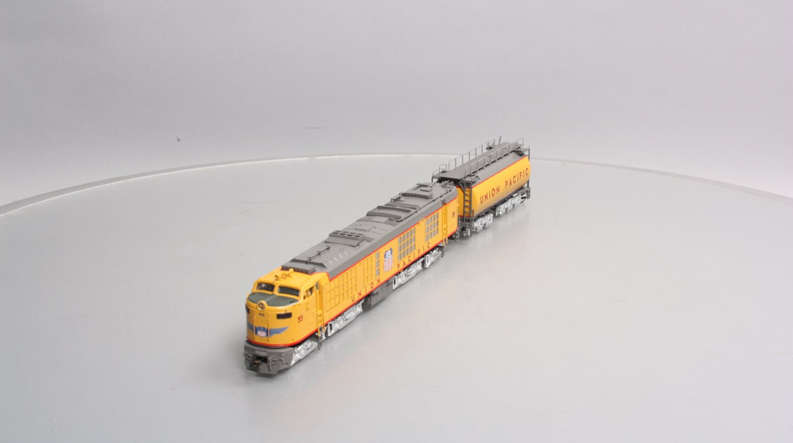 MTH 80-2133-1 HO Union Pacific 4500hp Gas Turbine & Tender Set #55 w/PS3