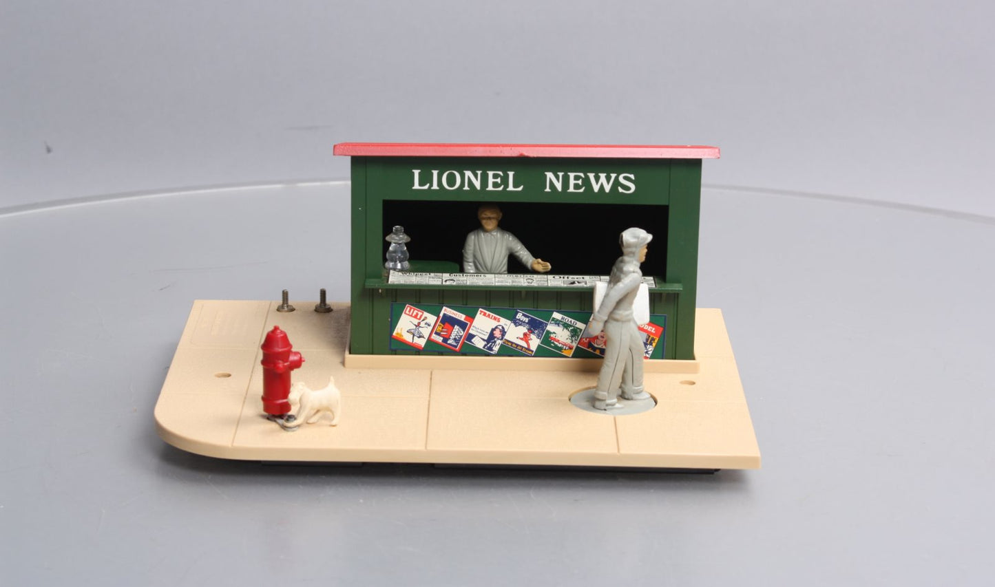 Lionel 6-2308 O Gauge Animated News Stand