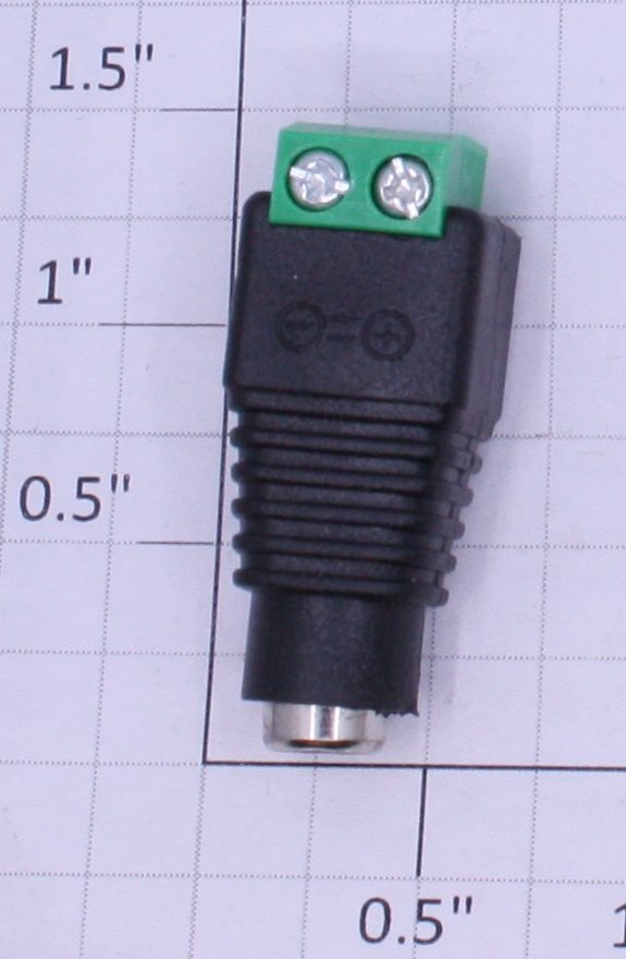 Acme CD019 2.1mm x 5.5mm Female DC Plug to Screw Terminal Adaptor