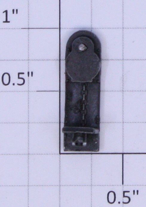 Lionel 3451-4 Black Diecast Metal Brake Stand Only