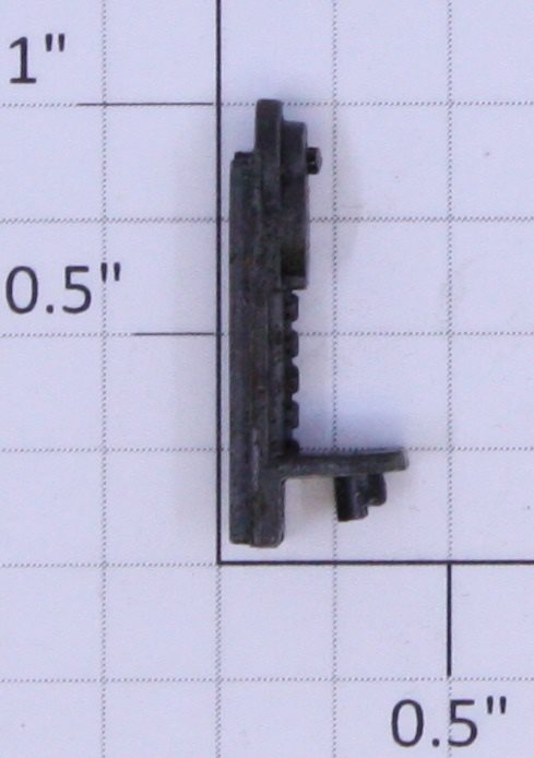 Lionel 3451-4 Black Diecast Metal Brake Stand Only