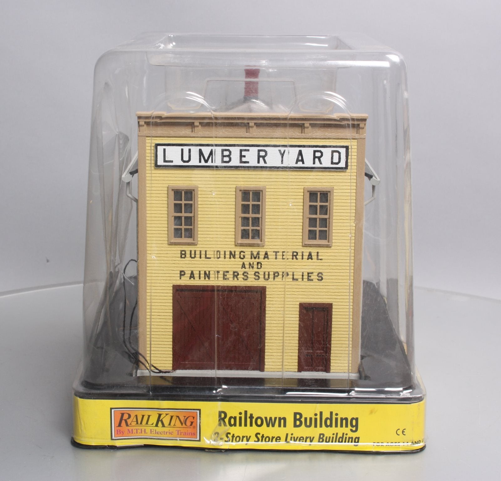 MTH 30-90346 O 2-Story Store Livery Building Lumber Yard