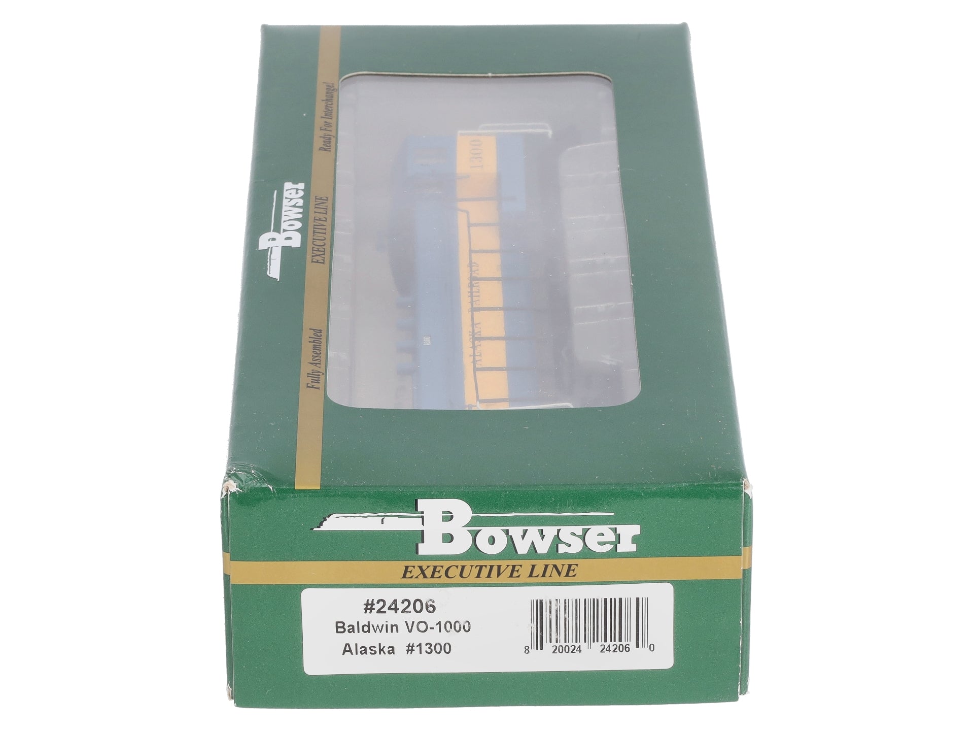 Bowser 24206 HO Alaska Railroad Baldwin VO-1000 - Standard DC #1300