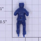 American Flyer 42321-51 Plastic S Gauge Blue Sawmill Figure Painted