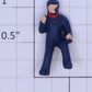 American Flyer PA13A445 Dark Blue Rubber Smitty the Walking Brakeman Figure
