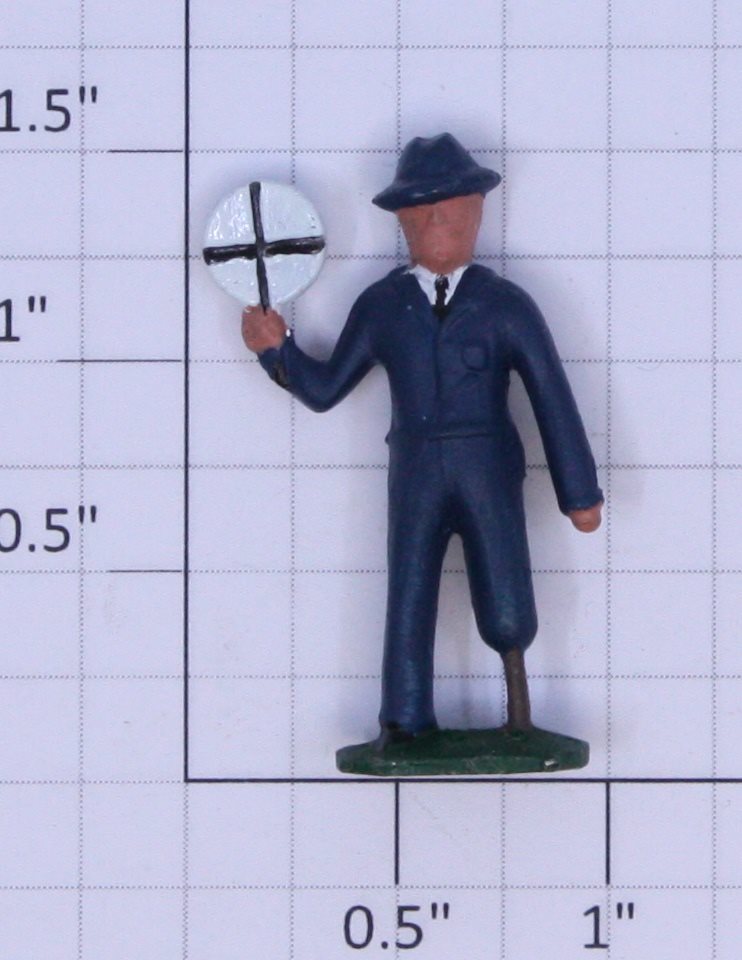 American Flyer FIG0194F Diecast Peg Leg Pete Flagman Figure