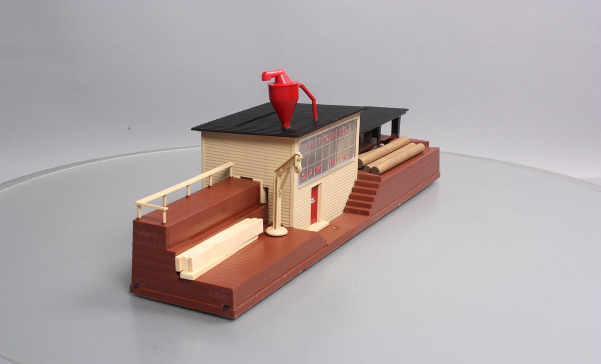 Lionel 6-12873 O Operating Sawmill with Brown Base LN/Box