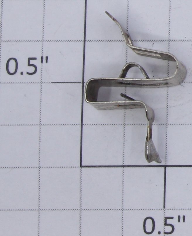 Lionel 352-39 Icing Station Fahnestock Terminal Spring Clip