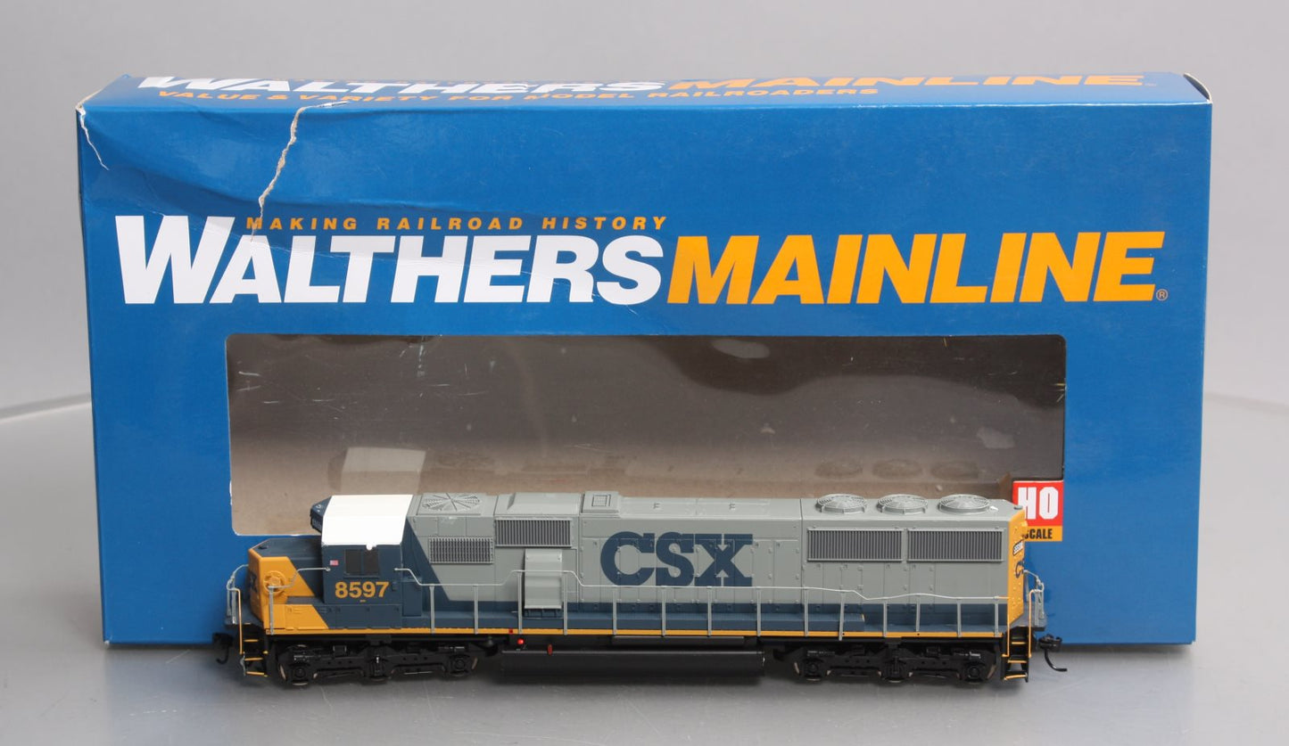 Walthers 910-20369 HO CSX SD50 Diesel Locomotive with ESU Sound/DCC #8597