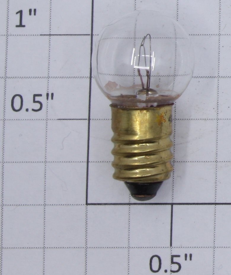 Lionel 432 18 Volt Screw Base Clear Large Globe Light Bulb