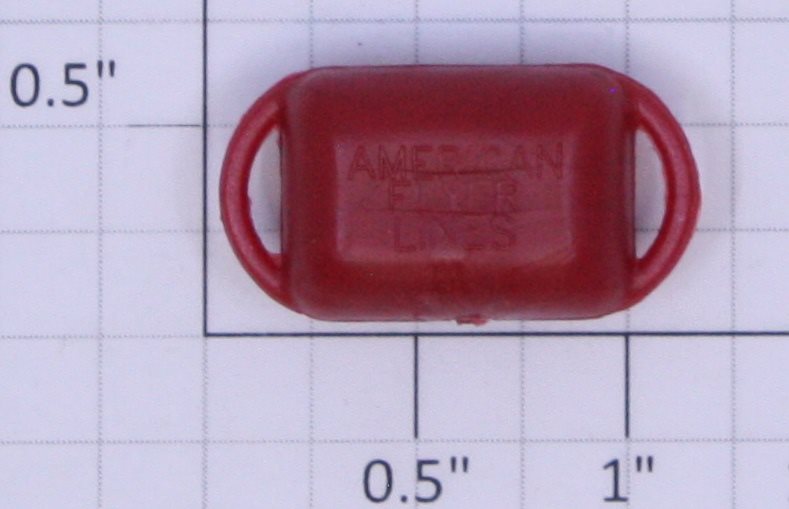 American Flyer PA9760 S Scale Red Mail Bag For 718